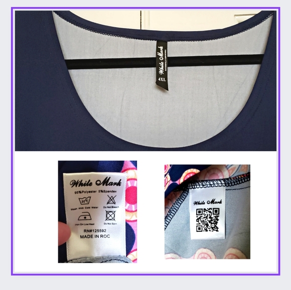 🔥NWOT/TUNIC/SHARK BITE 4X - Picture 8 of 8